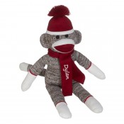 Personalized Sock Monkey - Red