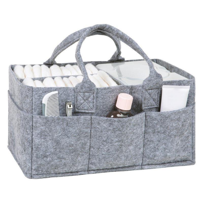Personalized Storage Caddy - Light Grey