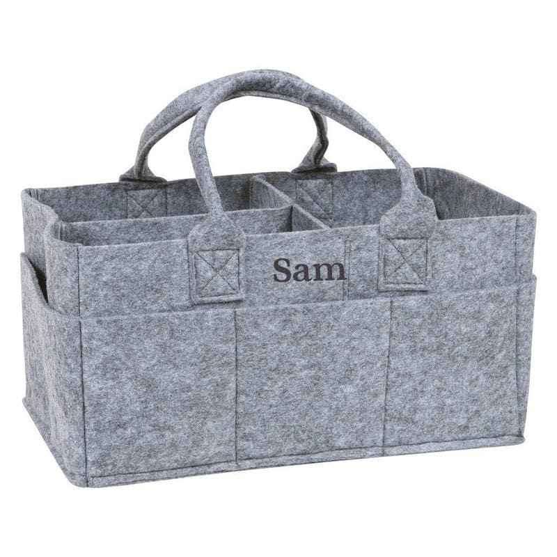 Personalized Caddy - Light Grey