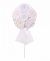 Washcloth Lollipop - Pink
