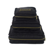 Black Brass Stacking Set of 3