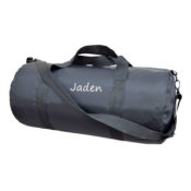 Personalized Weekend Duffel - Black Brass