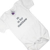Custom baby onesie