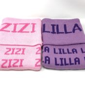 Personalized Knit Baby Blanket