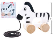 Tooky Toy - Pull Along Zebra