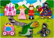 Tooky Toy Chunky Princess & Knight Puzzle